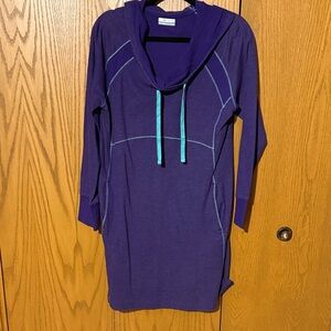 Columbia Purple tunic dress size large